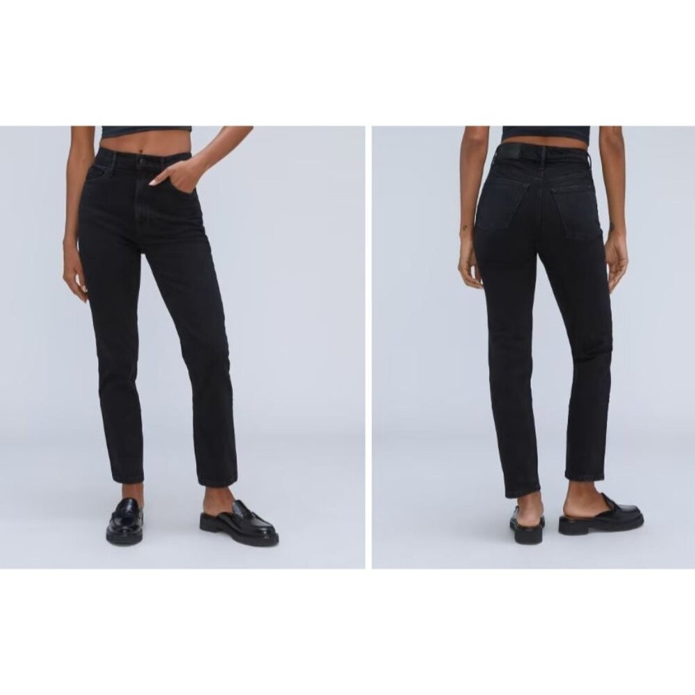 Everlane The Original Cheeky Jean Black Size 26 Crop